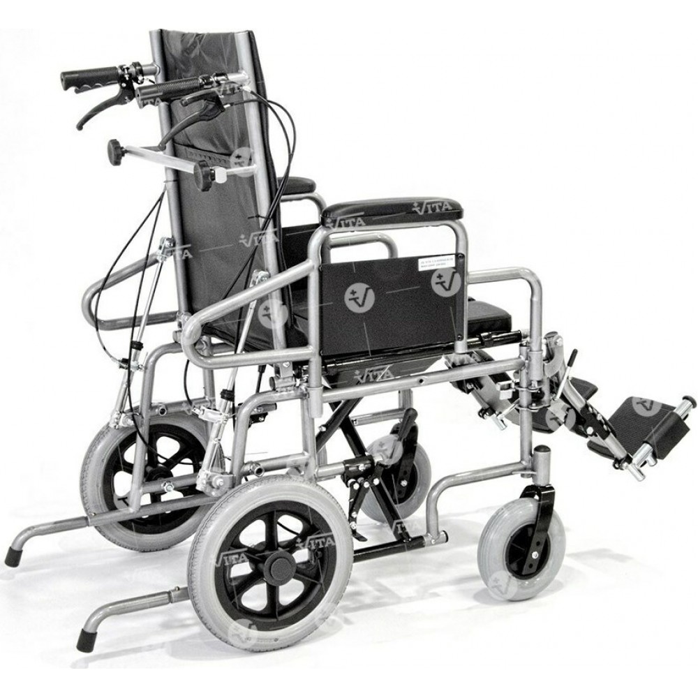 Αναπηρικό Αμαξίδιο Ανακλινόμενης Πλάτης 