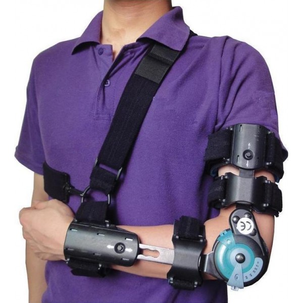 Νάρθηκας Αγκώνα Ρυθμιζόμενου Εύρους-Τηλεσκοπικός.One Size. Αριστερός. 0808306L.  Νάρθηκας Αγκώνα Ρυθμιζόμενου Εύρους-Τηλεσκοπικός.One Size. Αριστερός. 0808306L.