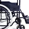 Αναπηρικό Αμαξίδιο, Πτυσσόμενο. Σταθερά Πλαϊνά και Υποπόδιο. Πλάτος Καθίσματος 46cm. Brother Medical BME4611. Μαύρο.  