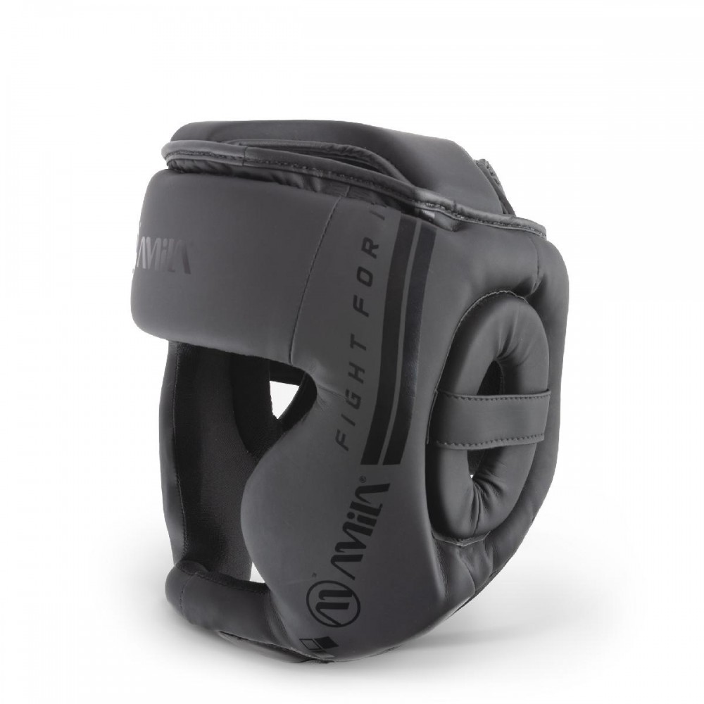 Προστατευτική Κάσκα Πυγμαχίας KAOS S - Μαύρο Προστατευτική Κάσκα Πυγμαχίας KAOS S - Μαύρο