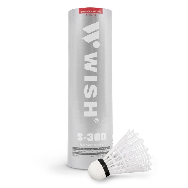 Μπαλάκια Badminton Nylon Shuttlecock S-300 6 τμχ.