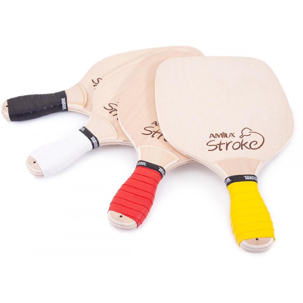 Ρακέτα Παραλίας AMILA Stroke 12mm 400gr Μαύρο Grip Ρακέτα Παραλίας AMILA Stroke 12mm 400gr Μαύρο Grip