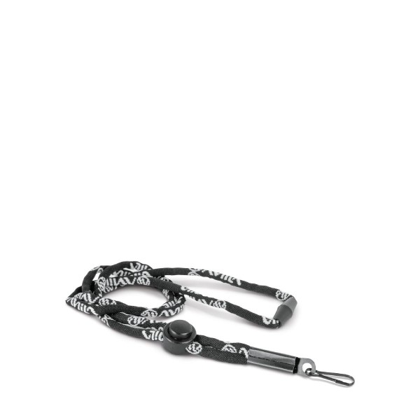Κορδόνι Ασφαλείας Σφυρίχτρας Whistle Lanyard - Μαύρο