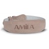 Ζώνη Άρσης Βαρών AMILA Δερμάτινη Μπεζ A Quality M Ζώνη Άρσης Βαρών AMILA Δερμάτινη Μπεζ A Quality M