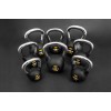 AMILA Kettlebell Rubber Cover Cr Handle 12Kg