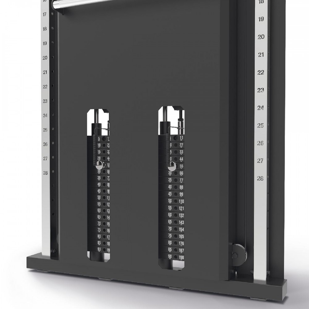 Επιτοίχια Διπλή Τροχαλία Dap Machine Tug