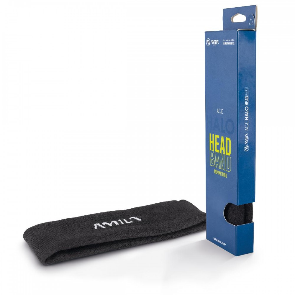 Περιμετώπιο Ace Halo Head Band – Μαύρο