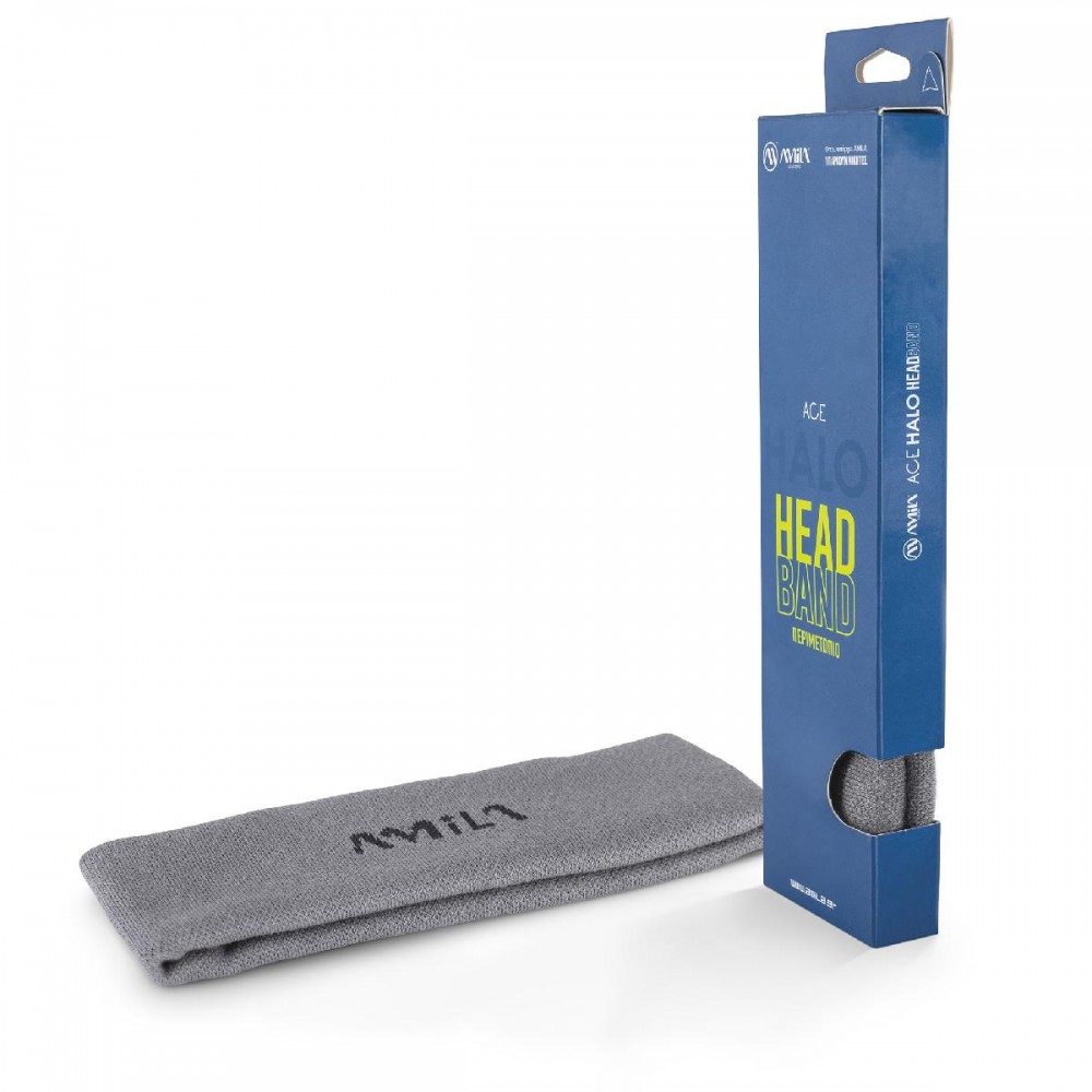 Περιμετώπιο Ace Halo Head Band – Γκρι Περιμετώπιο Ace Halo Head Band – Γκρι