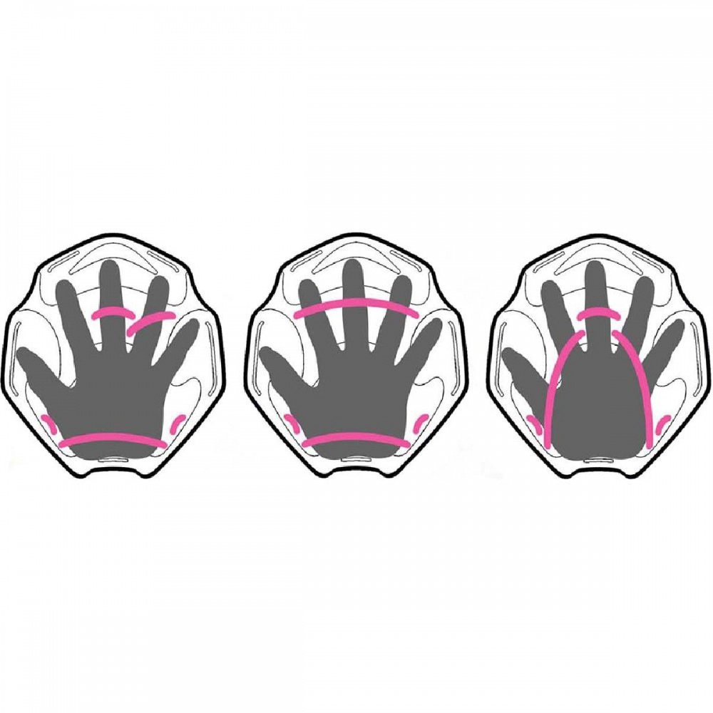 Πτερύγια κολύμβησης χεριών AMILA Small