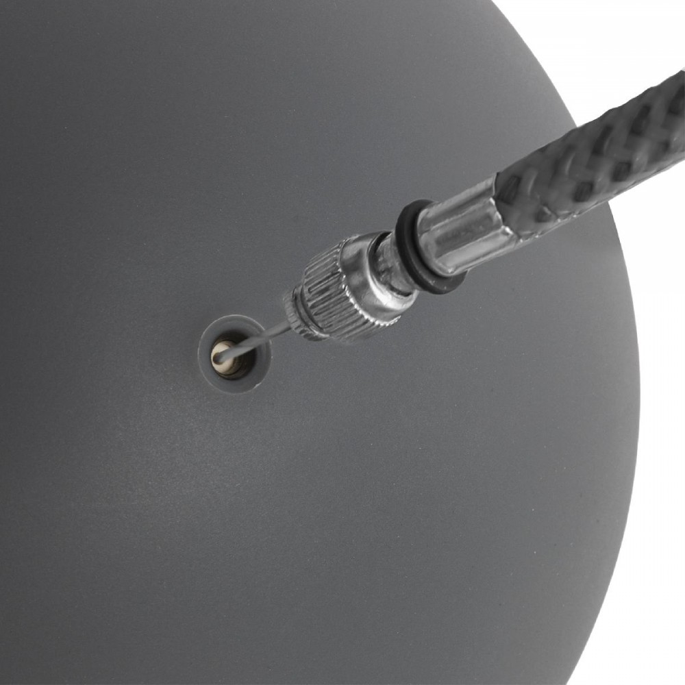 Μπάλα Power Pilates 24 cm 300 gr Dark Grey