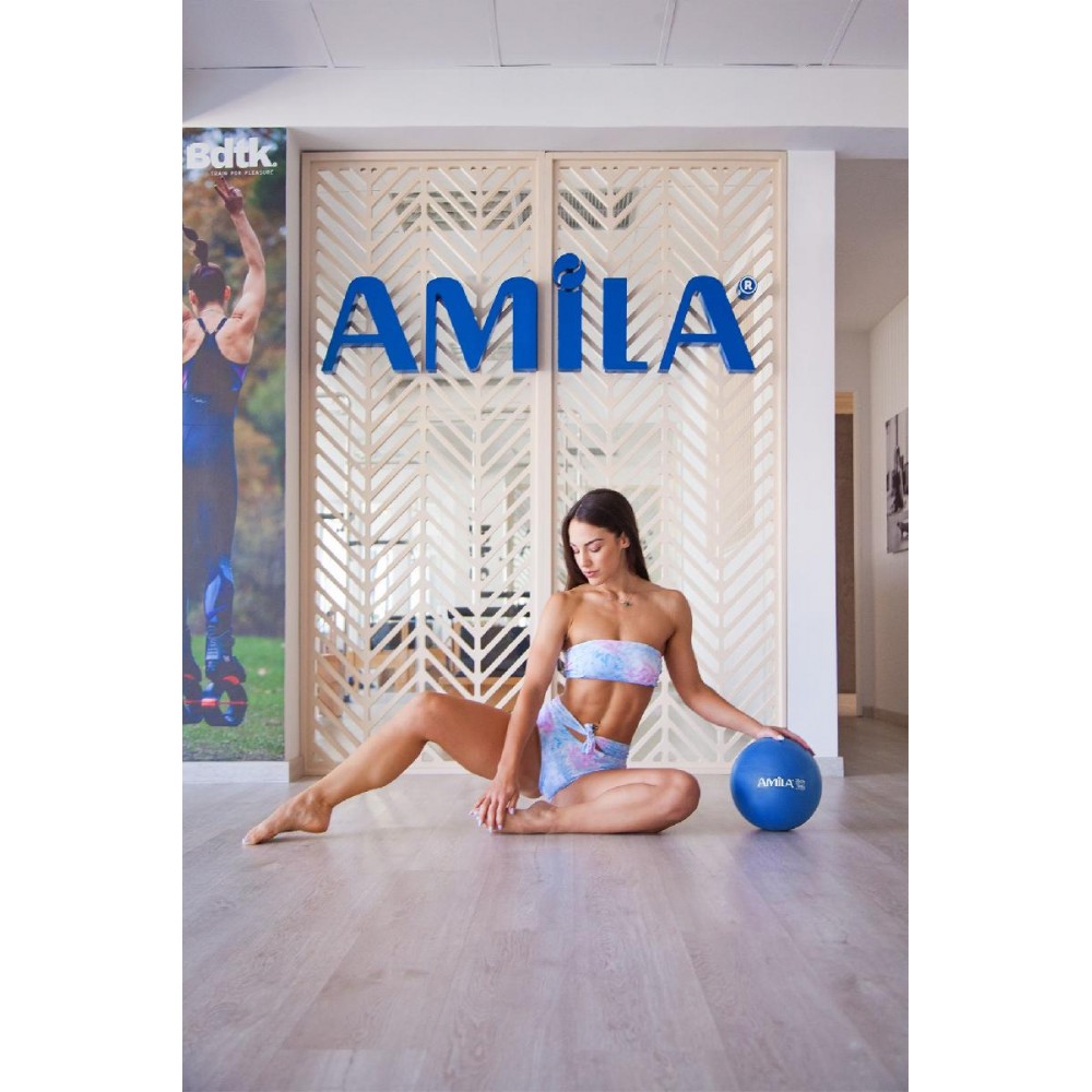 Μπάλα Γυμναστικής AMILA Pilates Ball 19 cm Μπλε Bulk