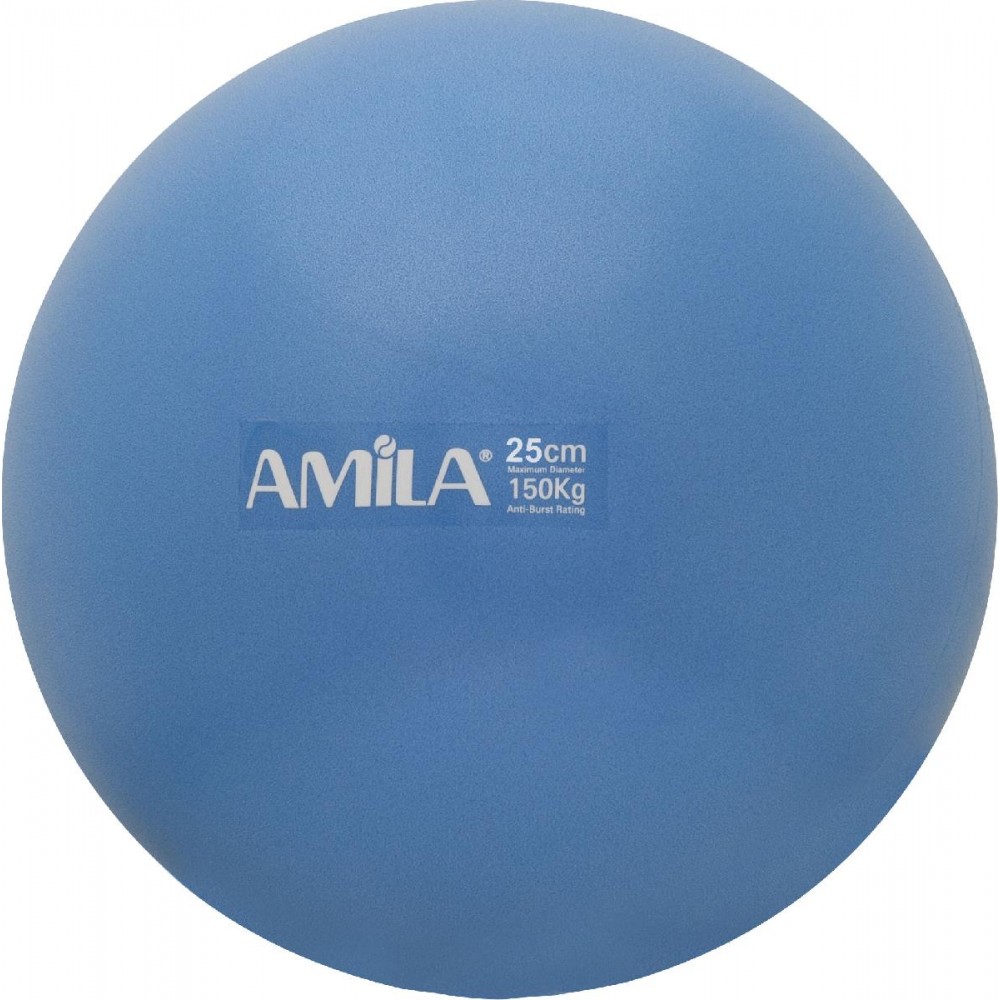 Μπάλα Γυμναστικής AMILA Pilates Ball 25cm Μπλε Bulk