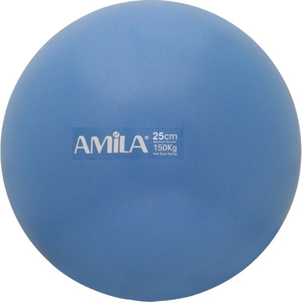 Μπάλα Γυμναστικής AMILA Pilates Ball 25cm Μπλε Bulk