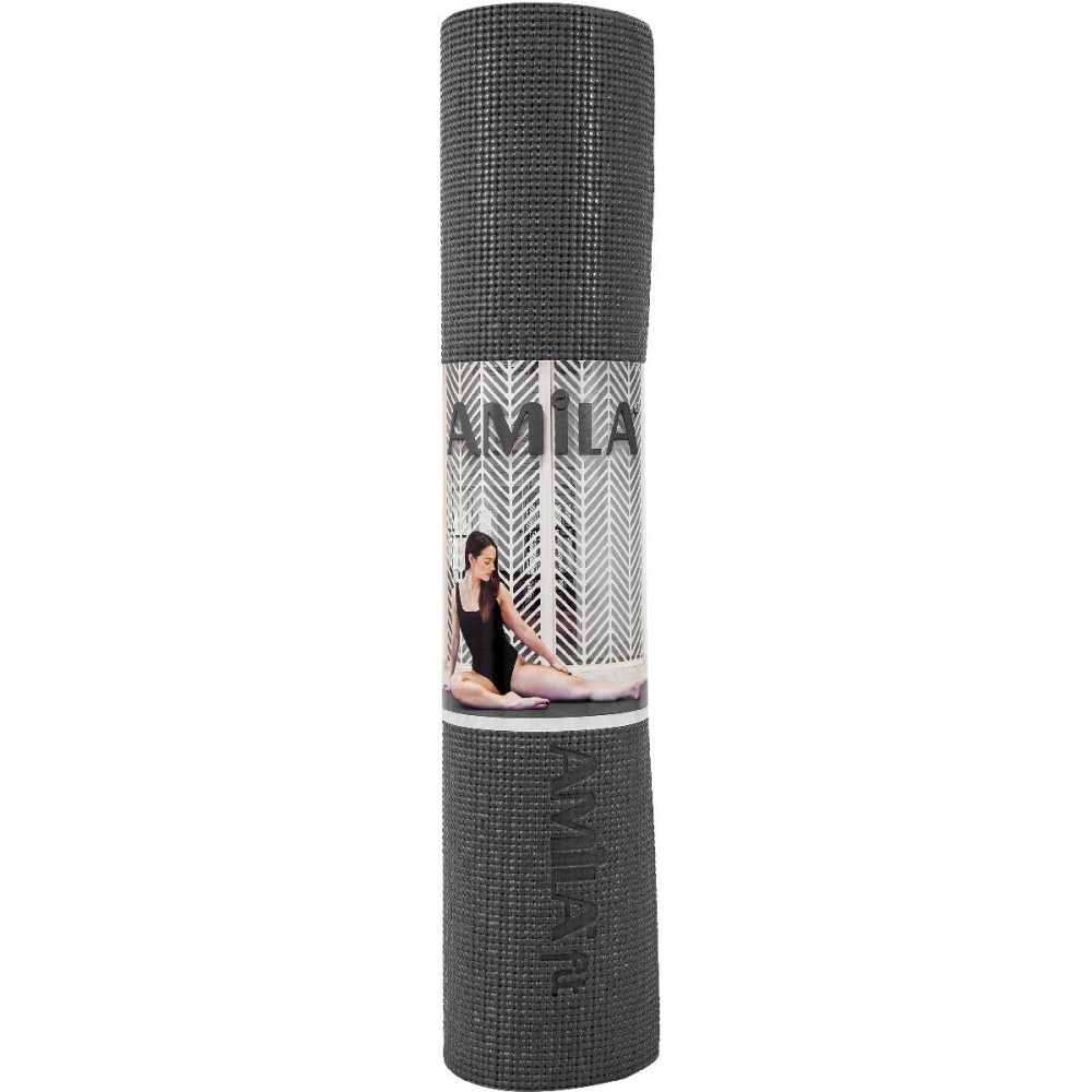 Στρώμα Yoga 4mm Μαύρο