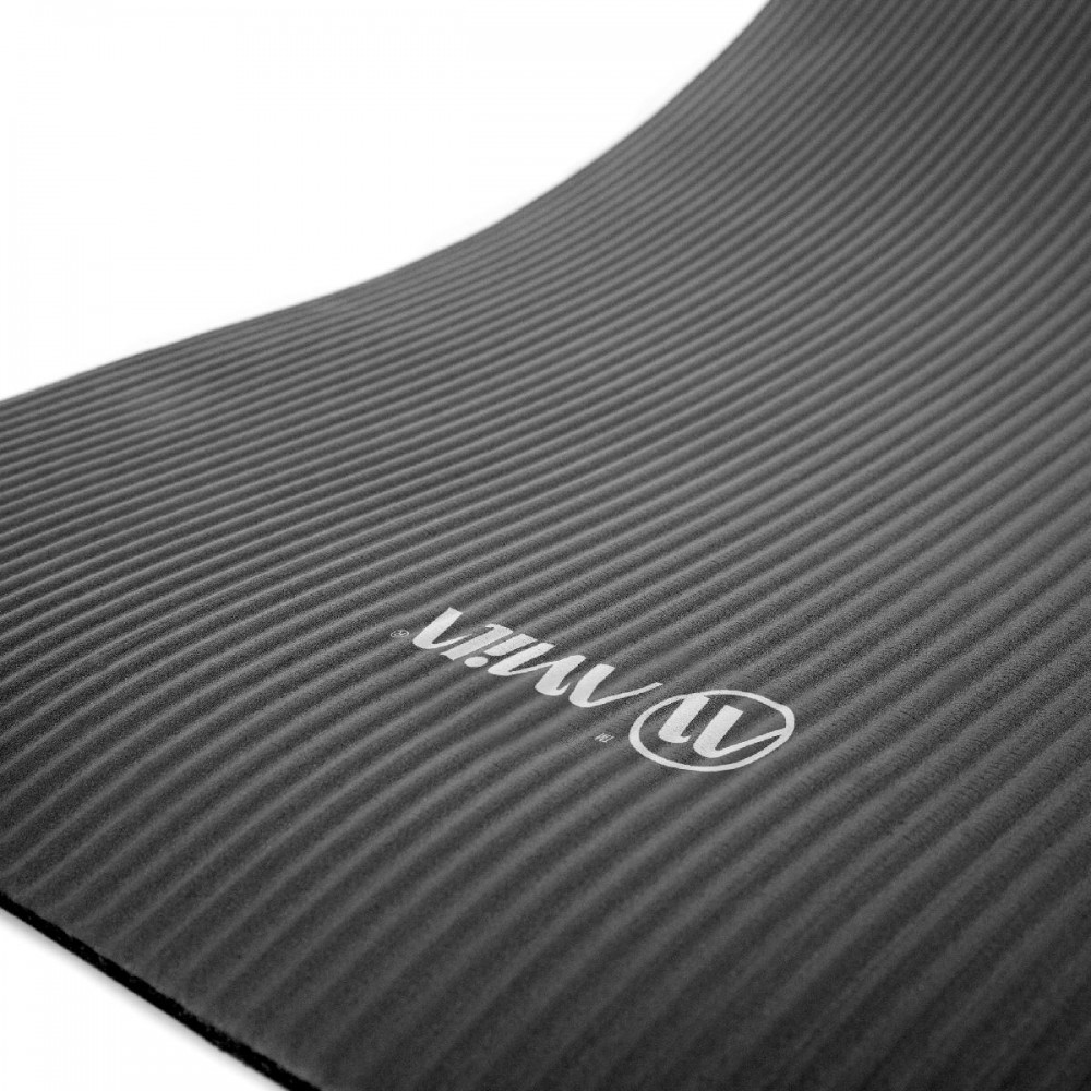 Στρώμα Γυμναστικής Plura NBR 100kg 183x60x1,5cm - Μαύρο Στρώμα Γυμναστικής Plura NBR 100kg 183x60x1,5cm - Μαύρο