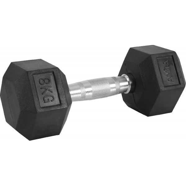 Αλτήρας Εξάγωνος Rubber Cover Class A - 8,0Kg Αλτήρας Εξάγωνος Rubber Cover Class A - 8,0Kg