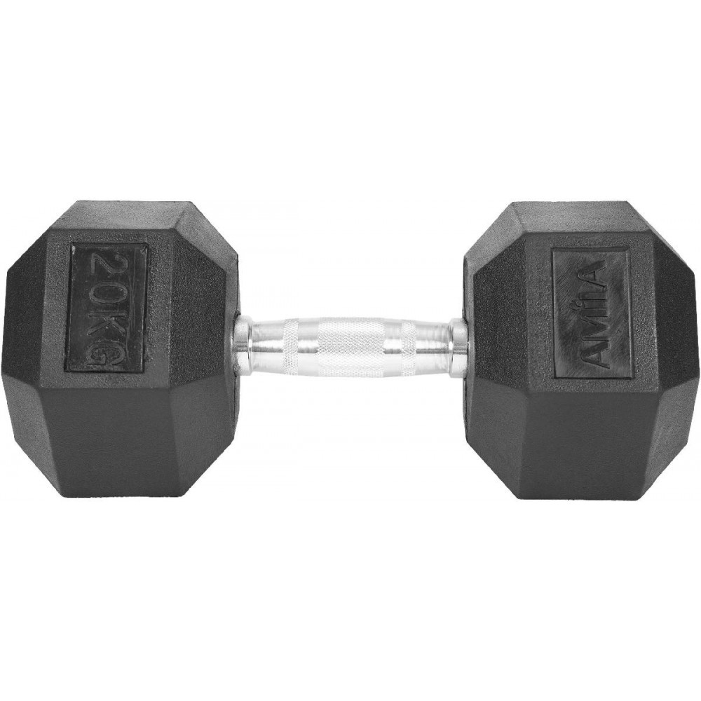 Αλτήρας Εξάγωνος Rubber Cover Class A - 20,0Kg Αλτήρας Εξάγωνος Rubber Cover Class A - 20,0Kg