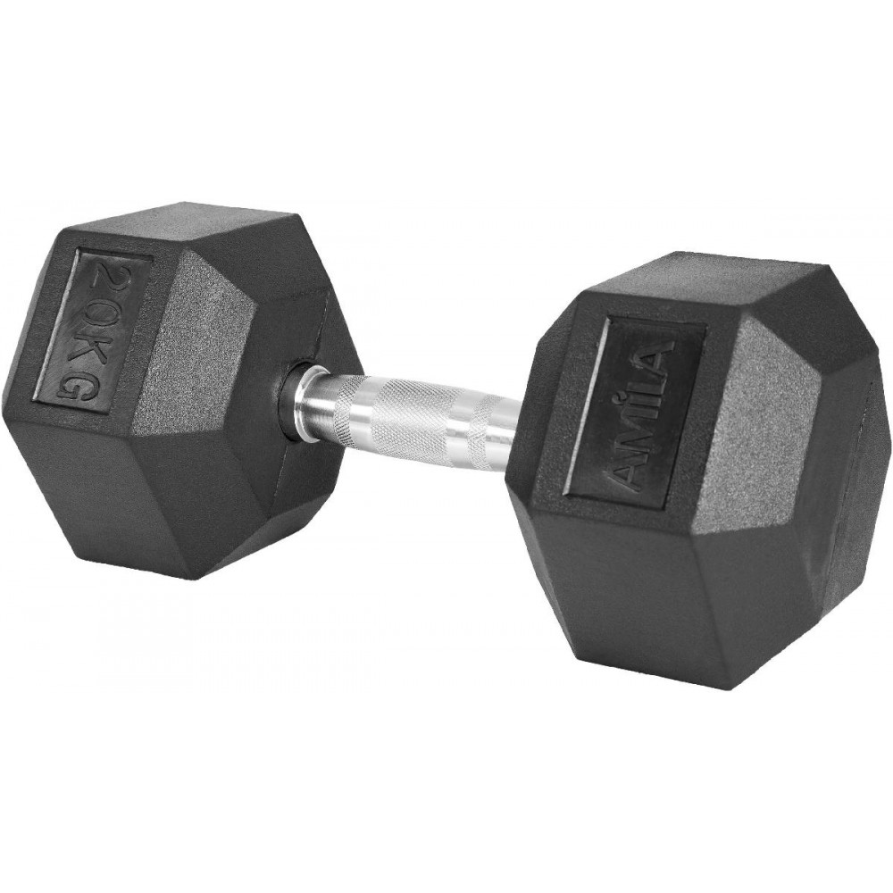 Αλτήρας Εξάγωνος Rubber Cover Class A - 20,0Kg Αλτήρας Εξάγωνος Rubber Cover Class A - 20,0Kg