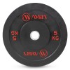 Δίσκος AMILA Black R Bumper Slim 50mm 5Kg Δίσκος AMILA Black R Bumper Slim 50mm 5Kg