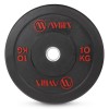 Δίσκος AMILA Black R Bumper Slim 50mm 10Kg Δίσκος AMILA Black R Bumper Slim 50mm 10Kg