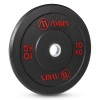 Δίσκος AMILA Black R Bumper Slim 50mm 10Kg Δίσκος AMILA Black R Bumper Slim 50mm 10Kg
