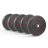 Δίσκος AMILA Black R Bumper Slim 50mm 10Kg Δίσκος AMILA Black R Bumper Slim 50mm 10Kg