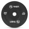 Δίσκος AMILA Black W Bumper Slim 50mm 20Kg Δίσκος AMILA Black W Bumper Slim 50mm 20Kg
