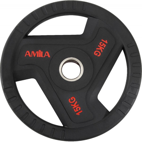 Δίσκος AMILA TPU 50mm 15,00Kg Δίσκος AMILA TPU 50mm 15,00Kg