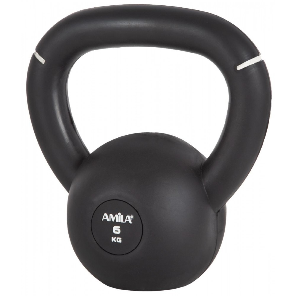 AMILA Kettlebell Original Rubber 6Kg AMILA Kettlebell Original Rubber 6Kg