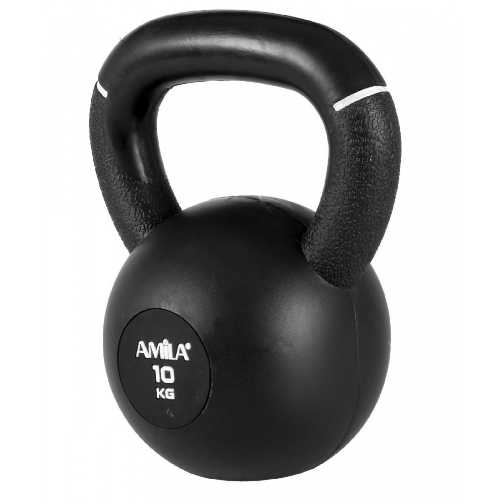 AMILA Kettlebell Original Rubber 10Kg