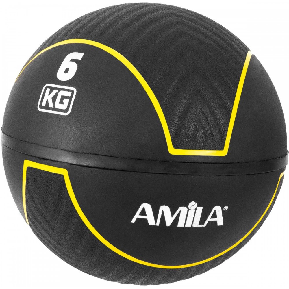 Μπάλα AMILA Medicine Ball HQ Rubber 6Kg
