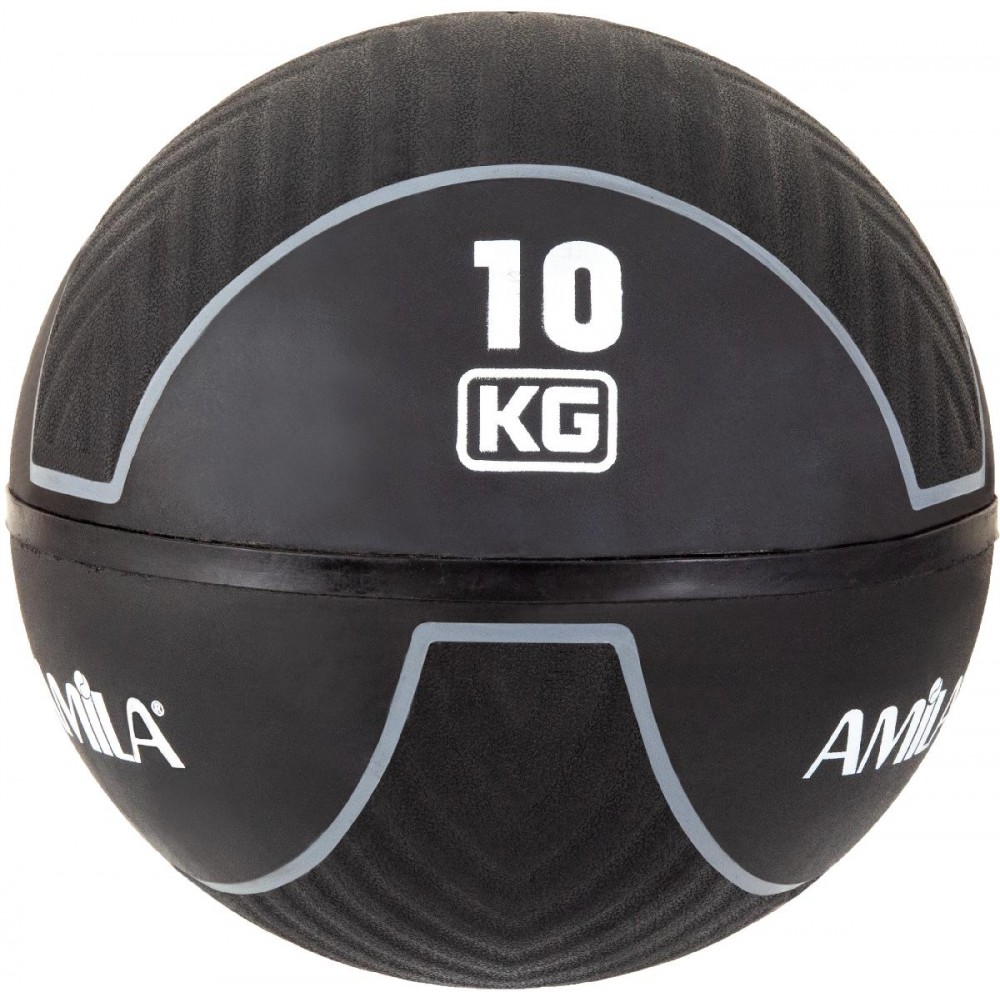 Μπάλα AMILA Medicine Ball HQ Rubber 10Kg Μπάλα AMILA Medicine Ball HQ Rubber 10Kg