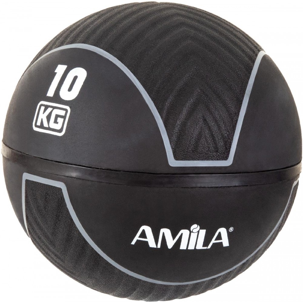 Μπάλα AMILA Medicine Ball HQ Rubber 10Kg Μπάλα AMILA Medicine Ball HQ Rubber 10Kg