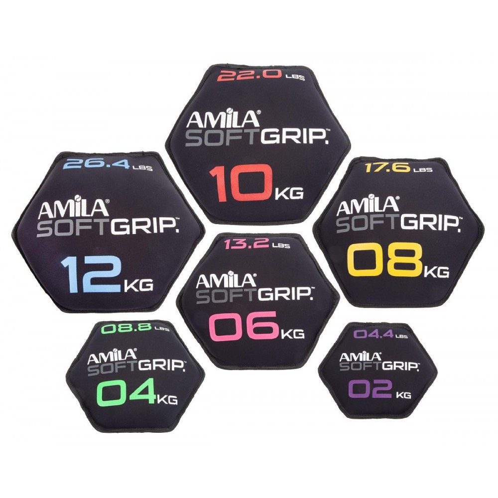 Δίσκος Βαρίδιο Soft Grip 10Kg Δίσκος Βαρίδιο Soft Grip 10Kg
