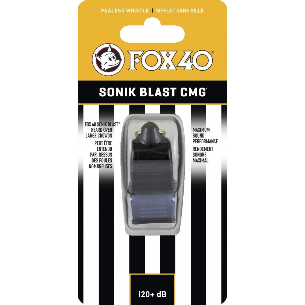 Σφυρίχτρα FOX40 Sonik Blast Official CMG Μαύρη