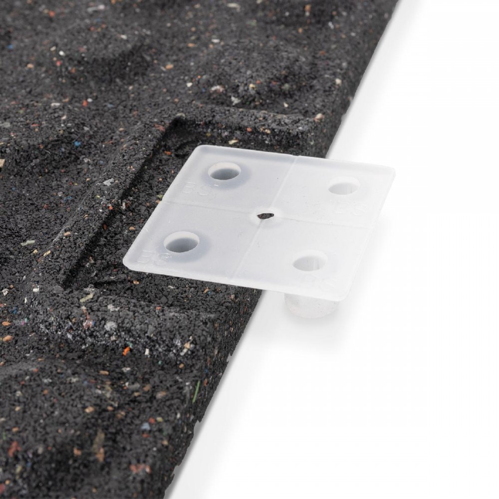 Επαγγελματικό Δάπεδο Γυμναστηρίου SBR|EPDM 50x50x2 cm 20%