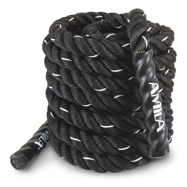 Σχοινί Προπόνησης Crossfit AMILA Battle Rope NS 12m Σχοινί Προπόνησης Crossfit AMILA Battle Rope NS 12m