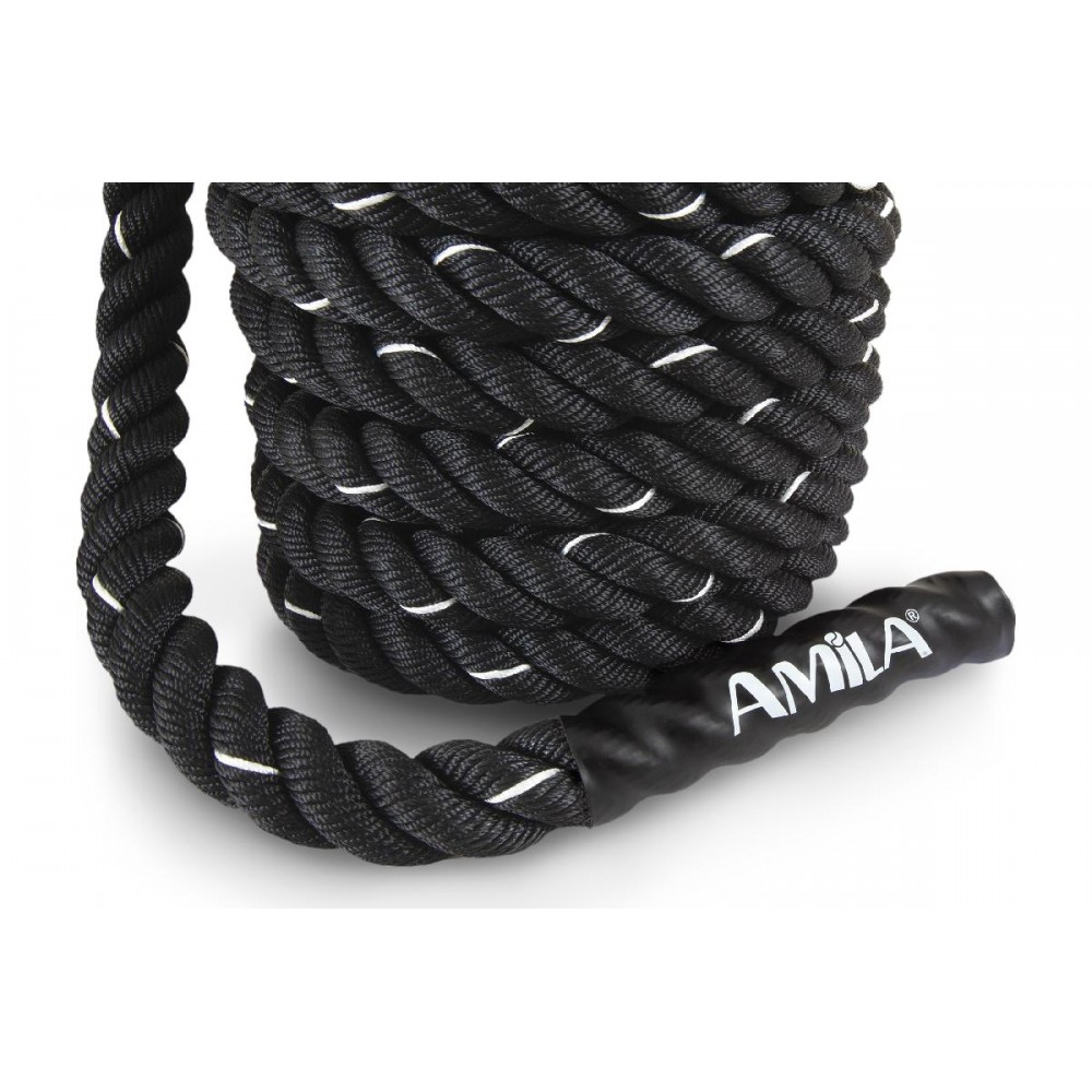 Σχοινί Προπόνησης Crossfit AMILA Battle Rope NS 12m Σχοινί Προπόνησης Crossfit AMILA Battle Rope NS 12m
