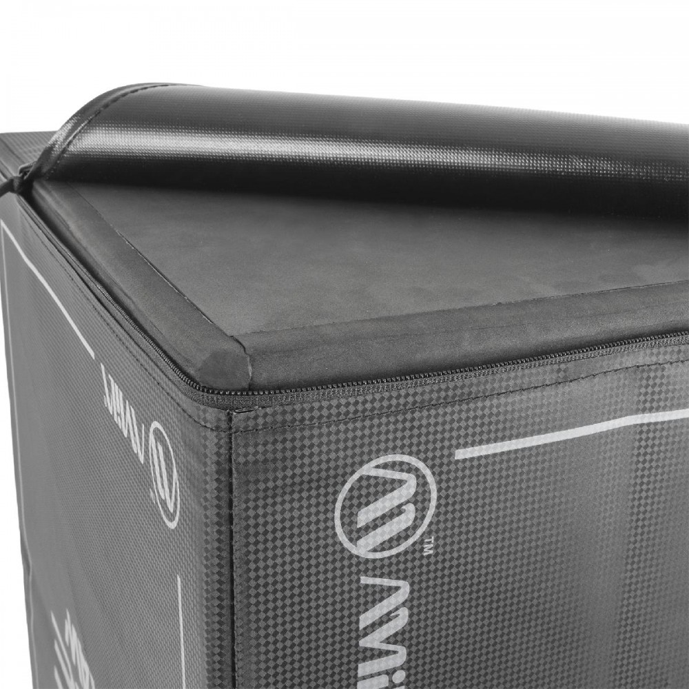 Πλειομετρικό Κουτί Plyo Box Raw Rise 40x50x60 cm - Μαύρο