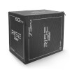 Πλειομετρικό Κουτί Plyo Box Raw Rise 50x60x75 cm - Μαύρο