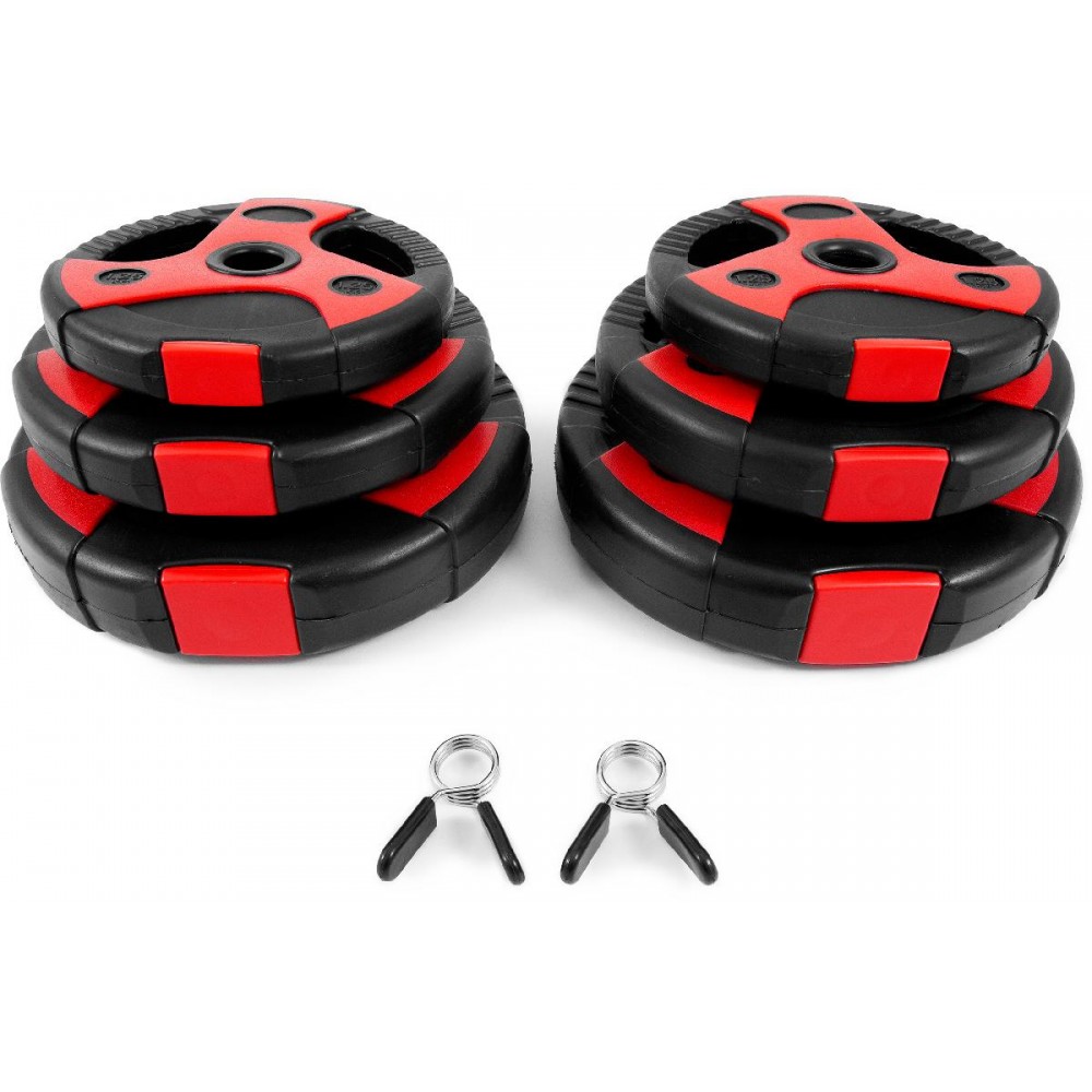 AMILA Pump Set με Πλαστικοποιημένα βάρη AMILA Pump Set με Πλαστικοποιημένα βάρη