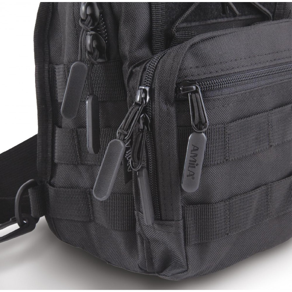 Τσαντάκι Στήθους 7L AMILA TACTICAL Μαύρο Τσαντάκι Στήθους 7L AMILA TACTICAL Μαύρο