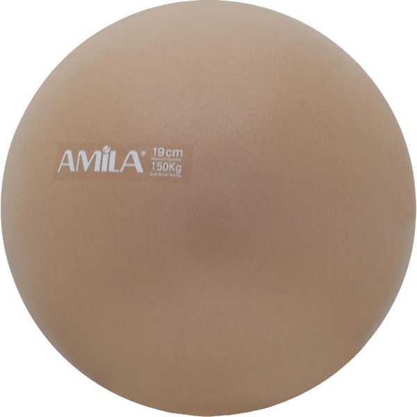 Μπάλα Γυμναστικής AMILA Pilates Ball 19cm Χρυσή Bulk