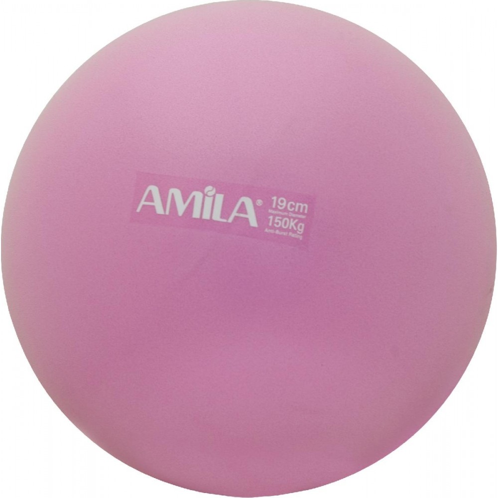 Μπάλα Pilates 19cm, Ροζ, bulk Μπάλα Pilates 19cm, Ροζ, bulk