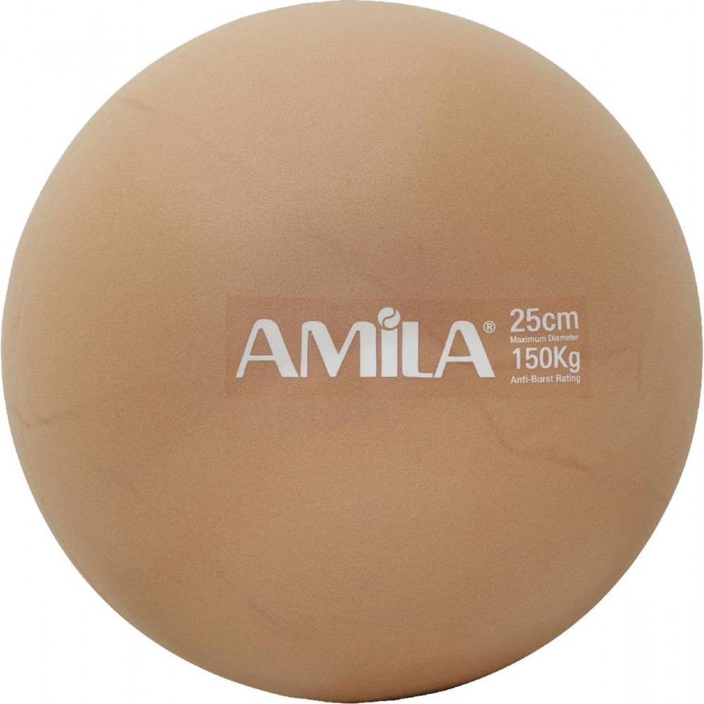 Μπάλα Γυμναστικής AMILA Pilates Ball 25cm Χρυσή