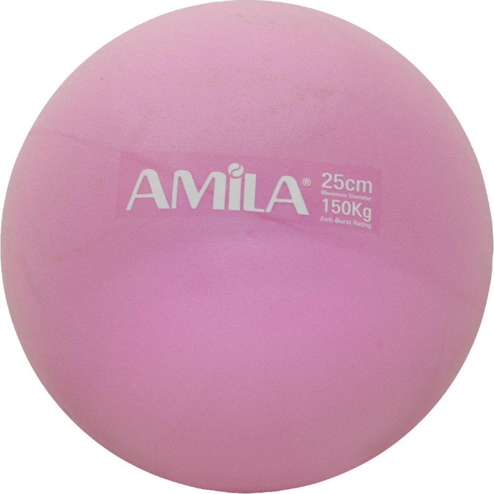 Μπάλα Γυμναστικής AMILA Pilates Ball 25cm Ροζ