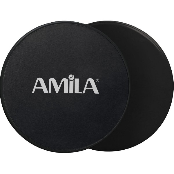Δίσκοι Ολίσθησης Amila Gliding Pads Μαύρα