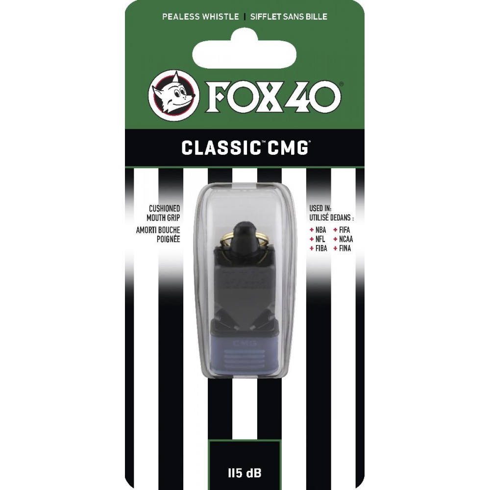 Σφυρίχτρα FOX40 Classic CMG Μαύρη