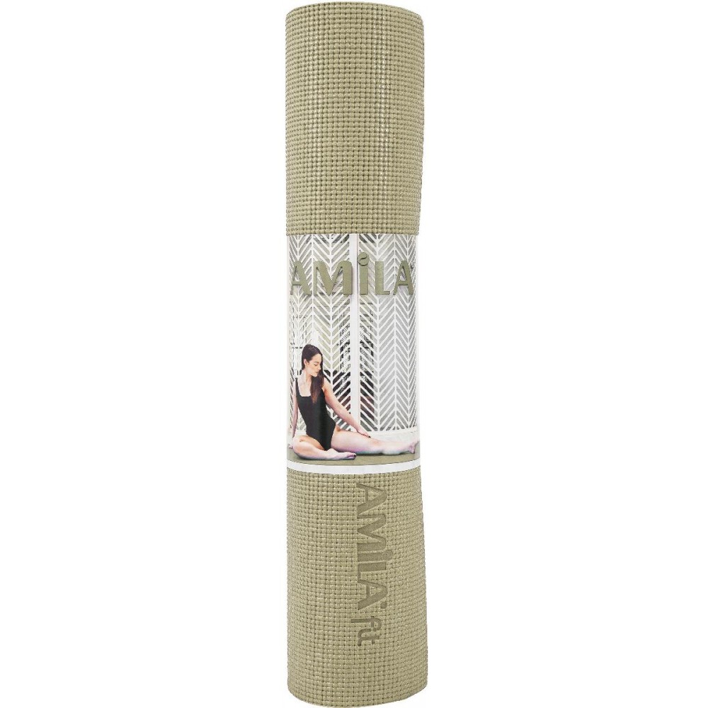 Στρώμα Yoga 4mm Λαδί Στρώμα Yoga 4mm Λαδί