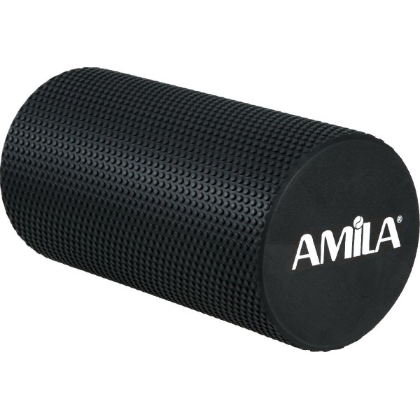 AMILA Foam Roller Pro Φ15x30cm Μαύρο AMILA Foam Roller Pro Φ15x30cm Μαύρο